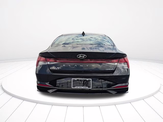 2021 Phantom Black Hyundai Elantra Limited FWD Sedan
