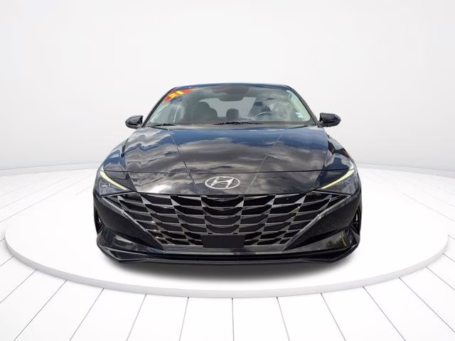 2021 Phantom Black Hyundai Elantra Limited FWD Sedan