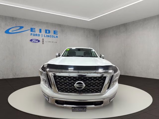 2018 Glacier White Nissan Titan XD SV 4X4 Truck
