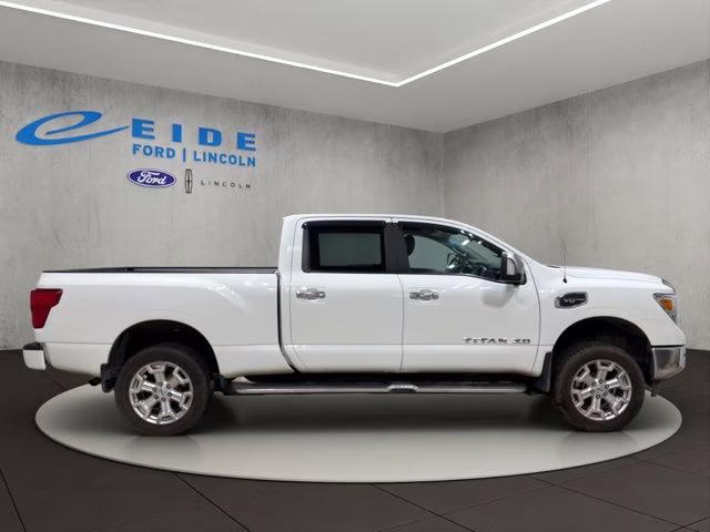 2018 Glacier White Nissan Titan XD SV 4X4 Truck