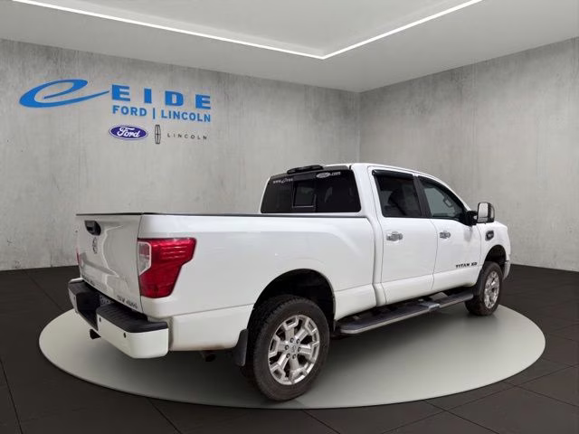 2018 Glacier White Nissan Titan XD SV 4X4 Truck