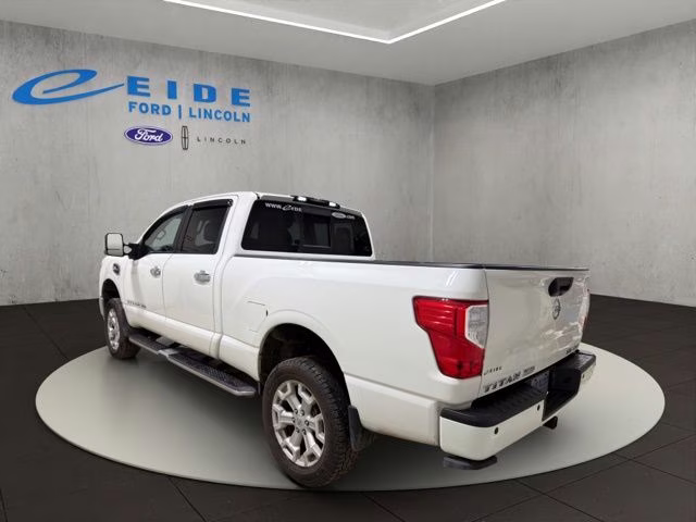 2018 Glacier White Nissan Titan XD SV 4X4 Truck