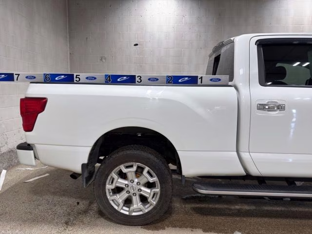 2018 Glacier White Nissan Titan XD SV 4X4 Truck