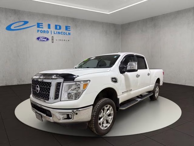 2018 Glacier White Nissan Titan XD SV 4X4 Truck
