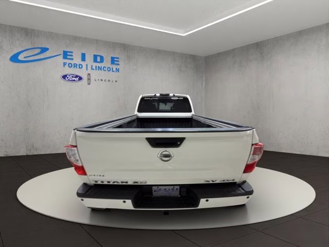 2018 Glacier White Nissan Titan XD SV 4X4 Truck