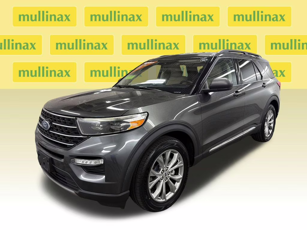 2020 Magnetic Metallic Ford Explorer XLT RWD SUV