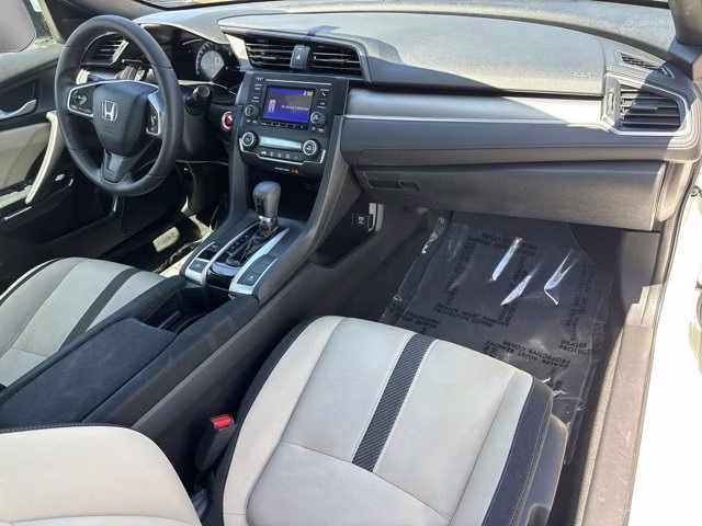 2018 White Honda Civic Coupe LX-P FWD Coupe