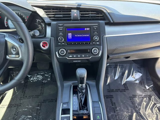 2018 White Honda Civic Coupe LX-P FWD Coupe