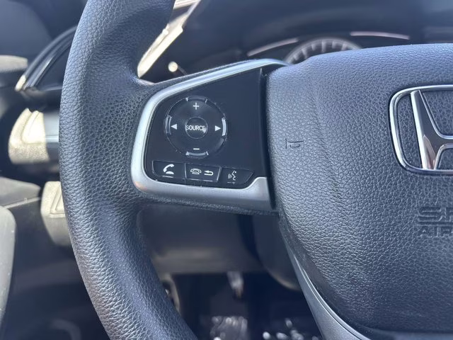 2018 White Honda Civic Coupe LX-P FWD Coupe