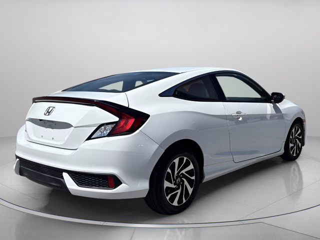 2018 White Honda Civic Coupe LX-P FWD Coupe