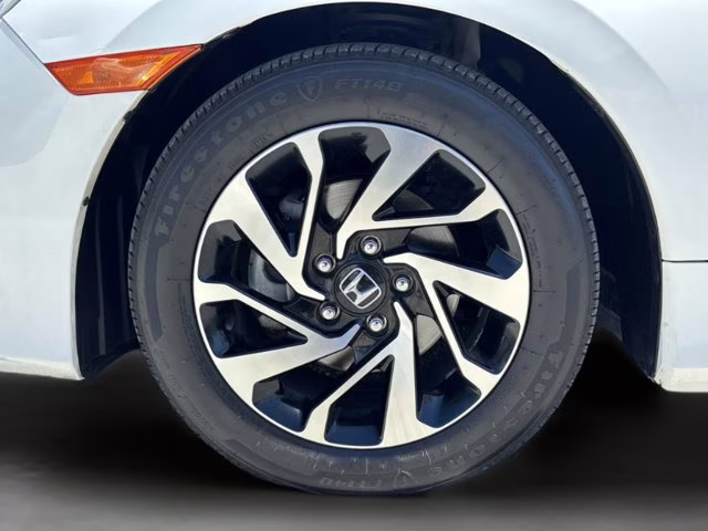 2018 White Honda Civic Coupe LX-P FWD Coupe