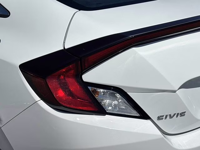 2018 White Honda Civic Coupe LX-P FWD Coupe