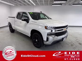 2019 Summit White Chevrolet Silverado 1500 LT 4X4 Truck