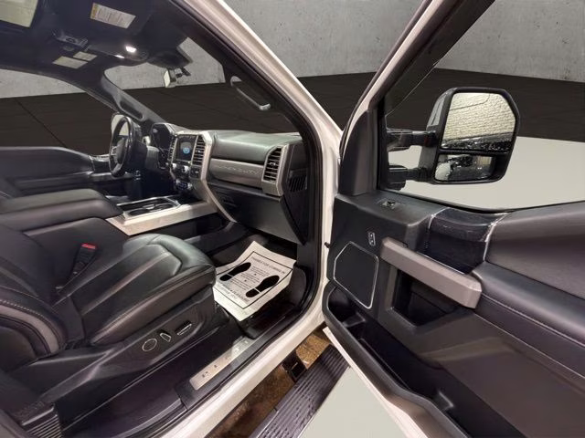 2020 Star White Metallic Tri-Coat Ford Super Duty F-250 SRW Platinum 4X4 Truck