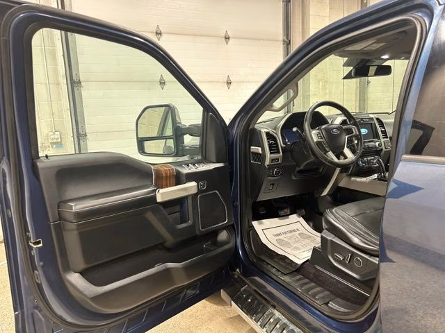 2017 Blue Jeans Metallic Ford F-150 Lariat 4X4 Truck