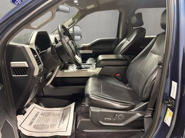 2017 Blue Jeans Metallic Ford F-150 Lariat 4X4 Truck