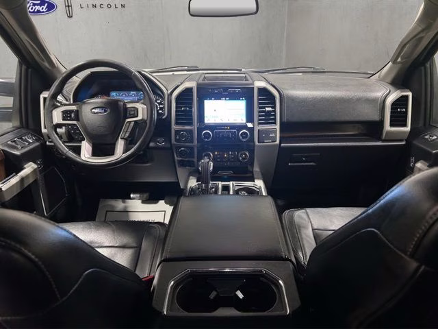 2017 Blue Jeans Metallic Ford F-150 Lariat 4X4 Truck