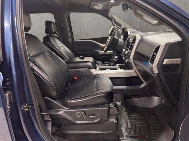 2017 Blue Jeans Metallic Ford F-150 Lariat 4X4 Truck