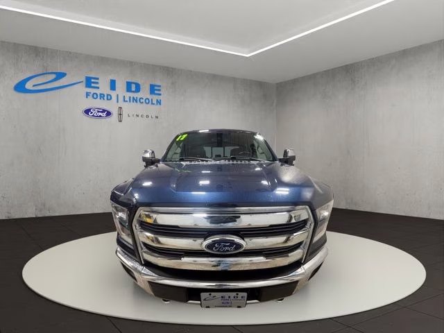 2017 Blue Jeans Metallic Ford F-150 Lariat 4X4 Truck