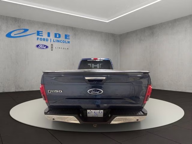 2017 Blue Jeans Metallic Ford F-150 Lariat 4X4 Truck