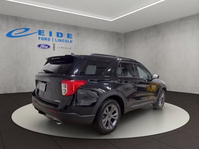 2023 Agate Black Metallic Ford Explorer XLT 4X4 SUV