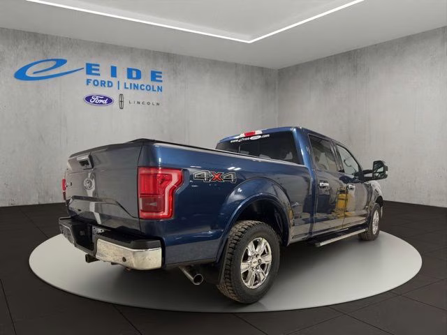2017 Blue Jeans Metallic Ford F-150 Lariat 4X4 Truck