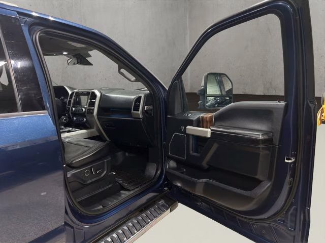 2017 Blue Jeans Metallic Ford F-150 Lariat 4X4 Truck