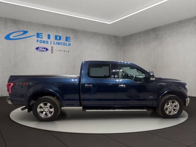 2017 Blue Jeans Metallic Ford F-150 Lariat 4X4 Truck