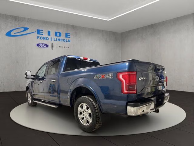 2017 Blue Jeans Metallic Ford F-150 Lariat 4X4 Truck