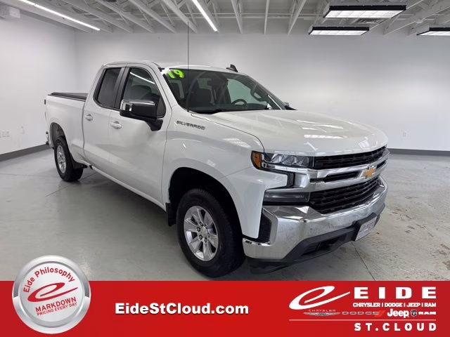2019 Summit White Chevrolet Silverado 1500 LT 4X4 Truck