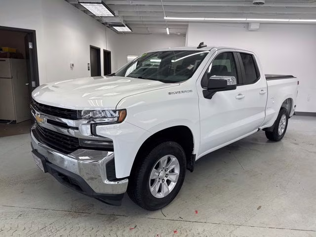 2019 Summit White Chevrolet Silverado 1500 LT 4X4 Truck