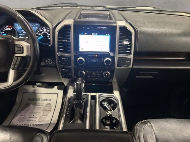 2017 Blue Jeans Metallic Ford F-150 Lariat 4X4 Truck