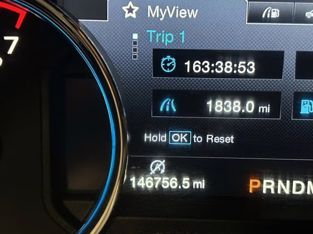 2017 Blue Jeans Metallic Ford F-150 Lariat 4X4 Truck