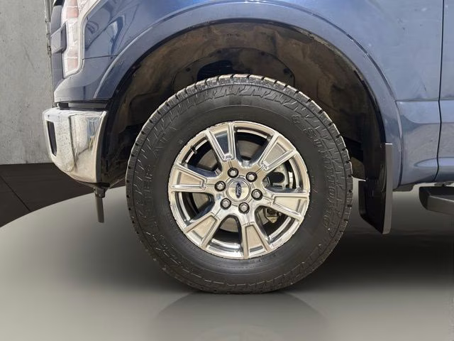 2017 Blue Jeans Metallic Ford F-150 Lariat 4X4 Truck