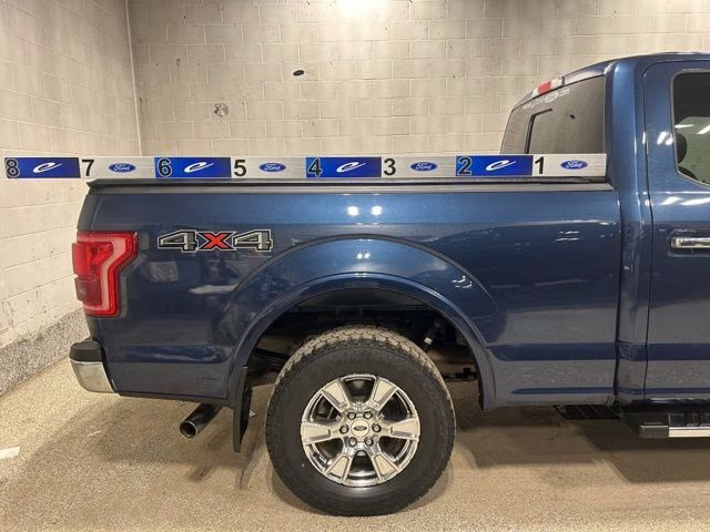 2017 Blue Jeans Metallic Ford F-150 Lariat 4X4 Truck
