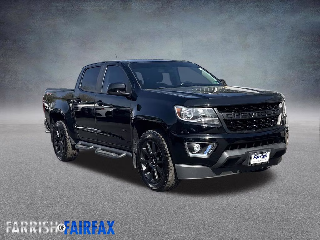 2020 Black Chevrolet Colorado LT 4X4 Truck