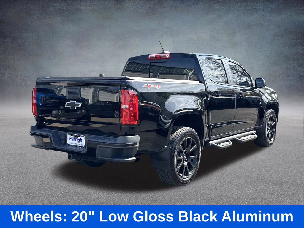 2020 Black Chevrolet Colorado LT 4X4 Truck