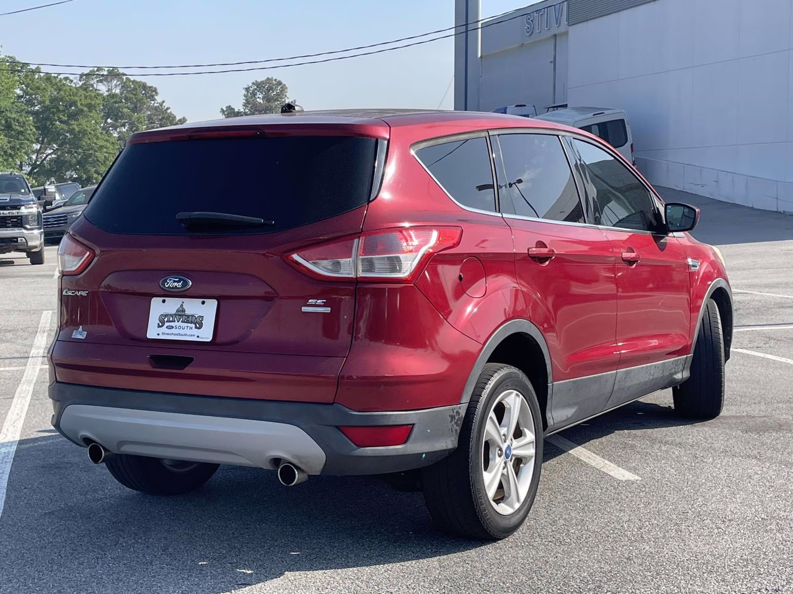 2013 Ruby Red Tinted Clearcoat Ford Escape SE 4X4 SUV