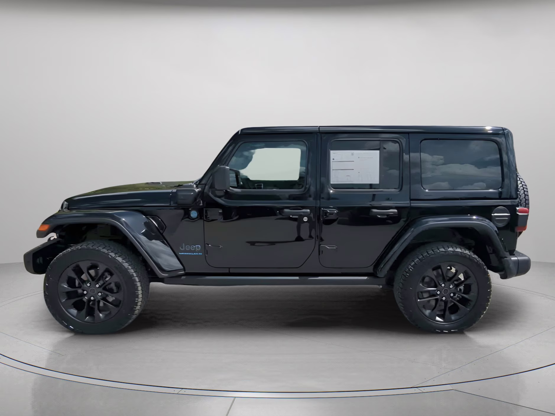 2025 Black Clearcoat Jeep Wrangler 4xe Backcountry 4X4 Convertible