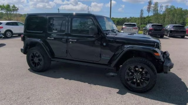 2025 Black Clearcoat Jeep Wrangler 4xe Backcountry 4X4 Convertible