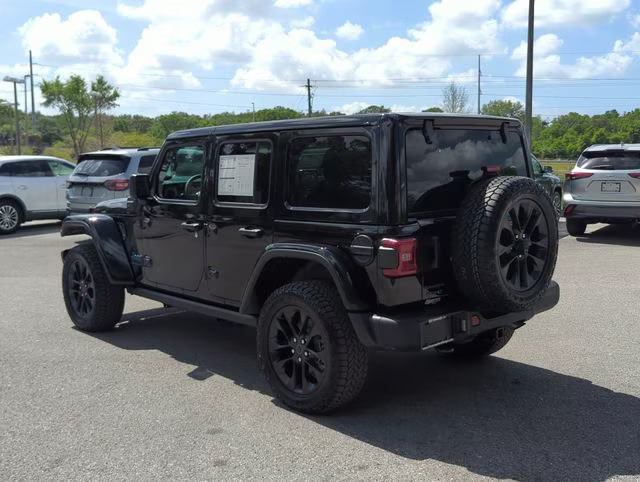 2025 Black Clearcoat Jeep Wrangler 4xe Backcountry 4X4 Convertible