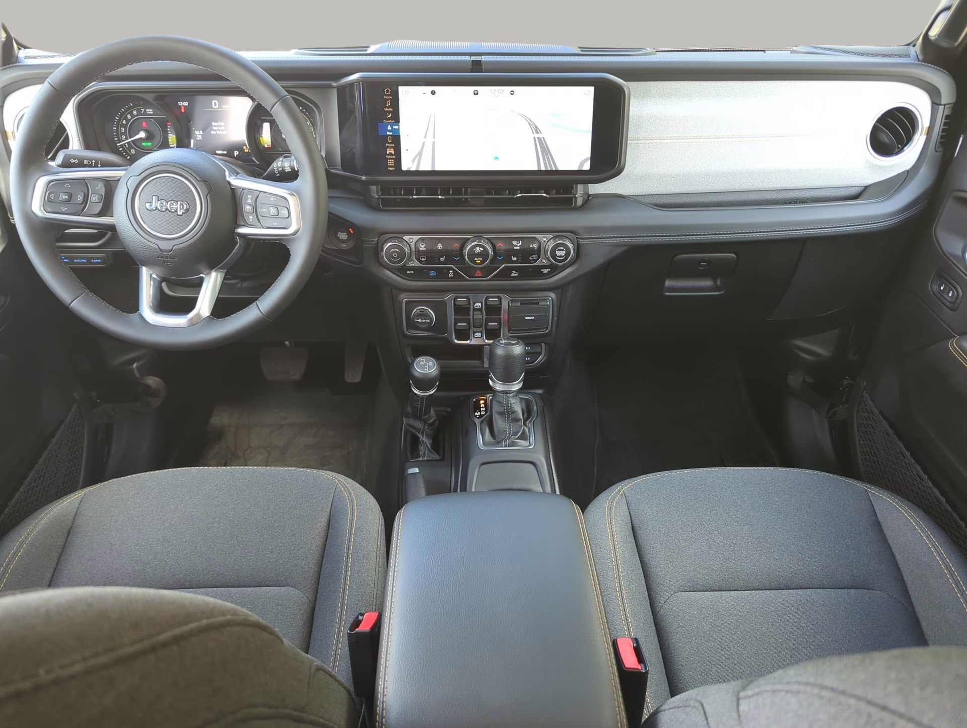 2025 Black Clearcoat Jeep Wrangler 4xe Backcountry 4X4 Convertible