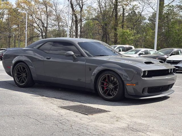 2023 Destroyer Gray Clearcoat Dodge Challenger SRT Hellcat Redeye Widebody Jailbreak RWD Coupe
