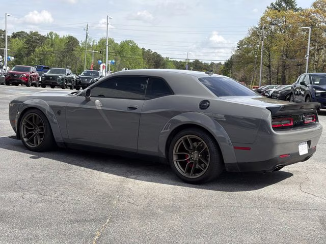 2023 Destroyer Gray Clearcoat Dodge Challenger SRT Hellcat Redeye Widebody Jailbreak RWD Coupe