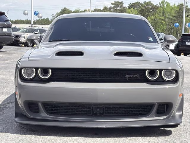 2023 Destroyer Gray Clearcoat Dodge Challenger SRT Hellcat Widebody RWD Coupe