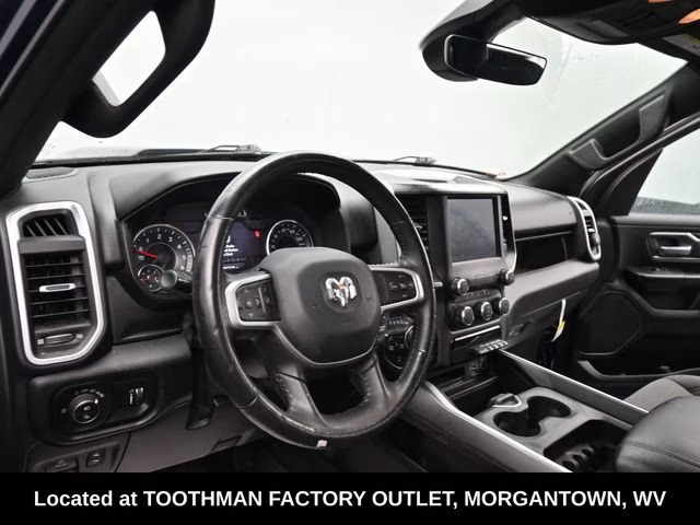 2022 Patriot Blue Pearlcoat Ram 1500 Big Horn/Lone Star 4X4 Truck