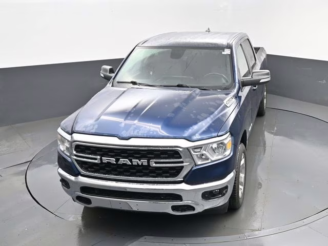 2022 Patriot Blue Pearlcoat Ram 1500 Big Horn/Lone Star 4X4 Truck