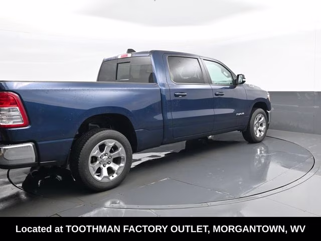 2022 Patriot Blue Pearlcoat Ram 1500 Big Horn/Lone Star 4X4 Truck