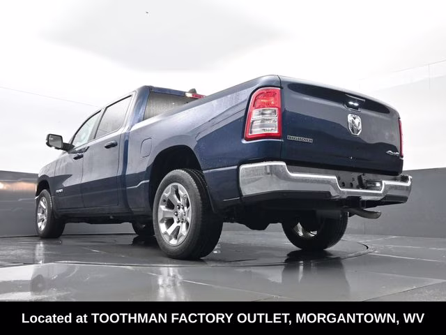 2022 Patriot Blue Pearlcoat Ram 1500 Big Horn/Lone Star 4X4 Truck