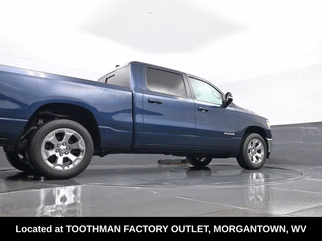 2022 Patriot Blue Pearlcoat Ram 1500 Big Horn/Lone Star 4X4 Truck